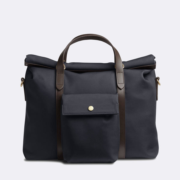 Product Title Navy - Dark Brown Pelikamo Swiss Made Menswear