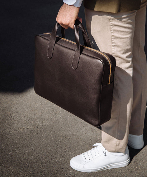 Product Title Brown Pelikamo Swiss Made Menswear